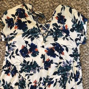 Floral peplum top from Nordstrom